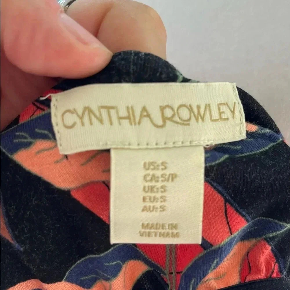 Cynthia Rowley tropical tank and colorful maxi dress - size small - Picture 7 of 8